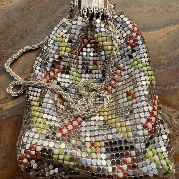 Vintage  Whiting & Davis mesh beggars purse - Picture 2 of 12